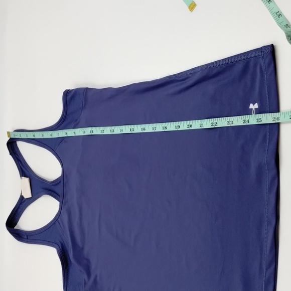 Under Armour Razorback Blueish Purple Size Medium Tank - Picture 8 of 9